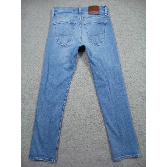 Hollister Jeans Mens Size 29 x 30 Blue Denim Slim Straight Leg Epic Flex Stretch - Picture 5 of 16